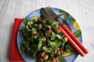 Chickpea and spinach
