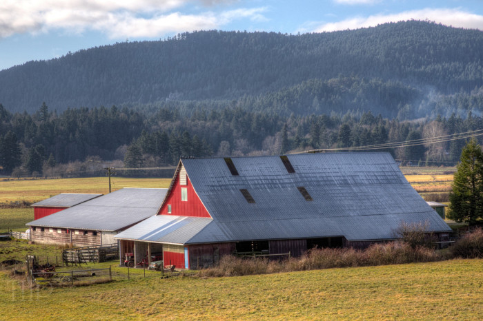 A closer look at the Red Barn in Cowichan Valley